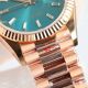 Swiss Rolex new Day-Date Rose Gold Baguette 36mm Men's Watch A2836 Movement (9)_th.jpg